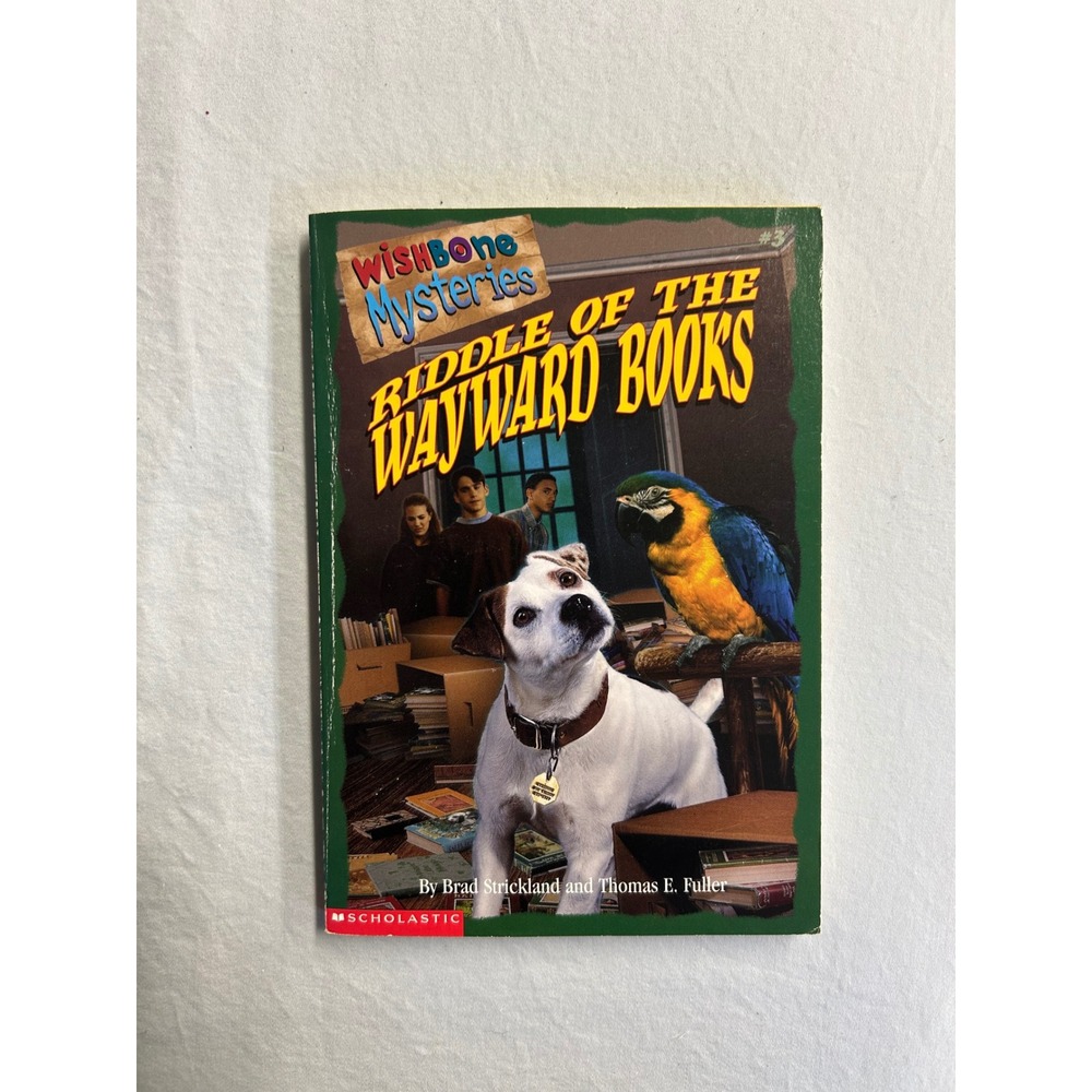 Wishbone Mysteries #3 Riddle of the Wayward Books Scholastic Paperback 1998